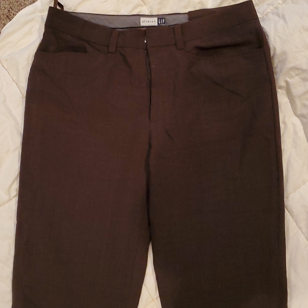Women's Gap stretch brown trousers size 8R
